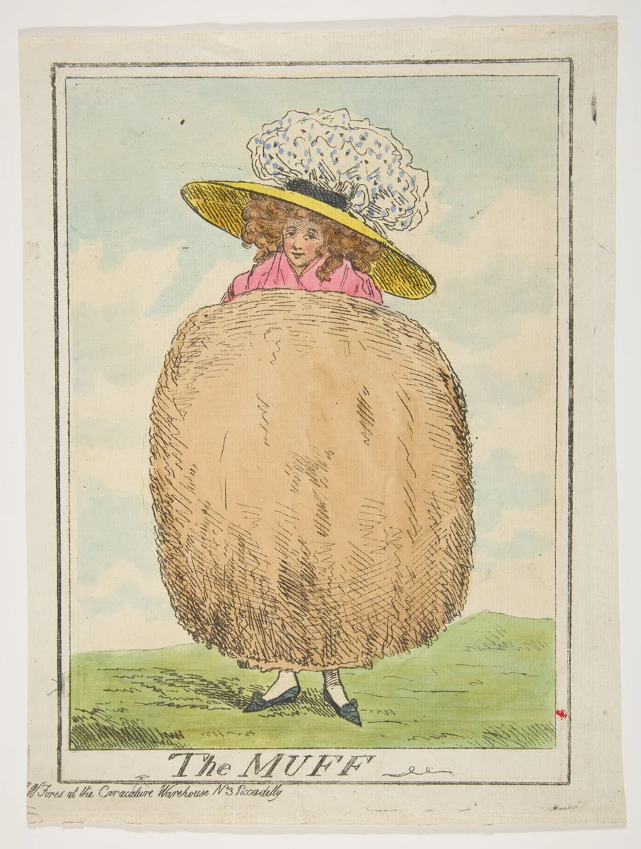 The Muff by Henry Kingsbury, print, 1787