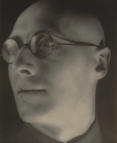 Sergei Tret'iakov by Aleksandr Rodchenko, photograph, 1928