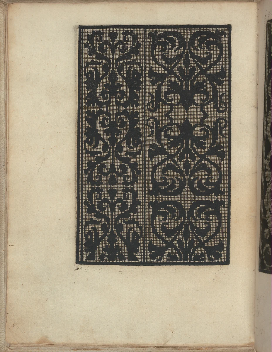 Esemplario di Lauori..., page 10 (verso) by Giovanni Andrea Vavassore, book, 1532