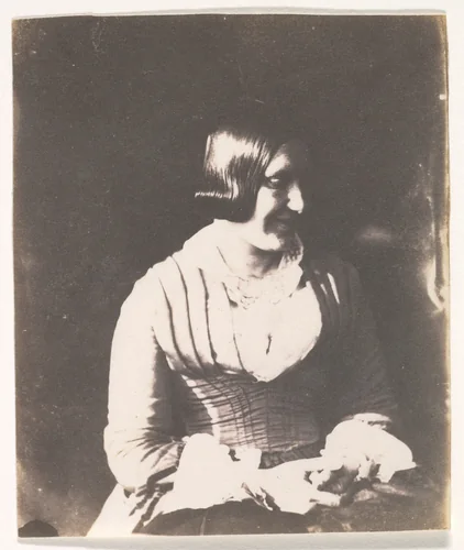 [Woman] by Calvert Richard Jones, photograph, 1845-1850