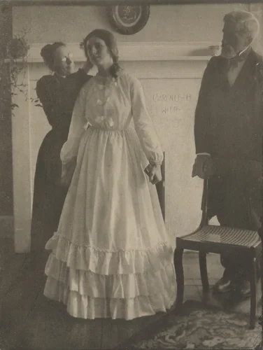 The Bride by Clarence H. White, photograph, 1901