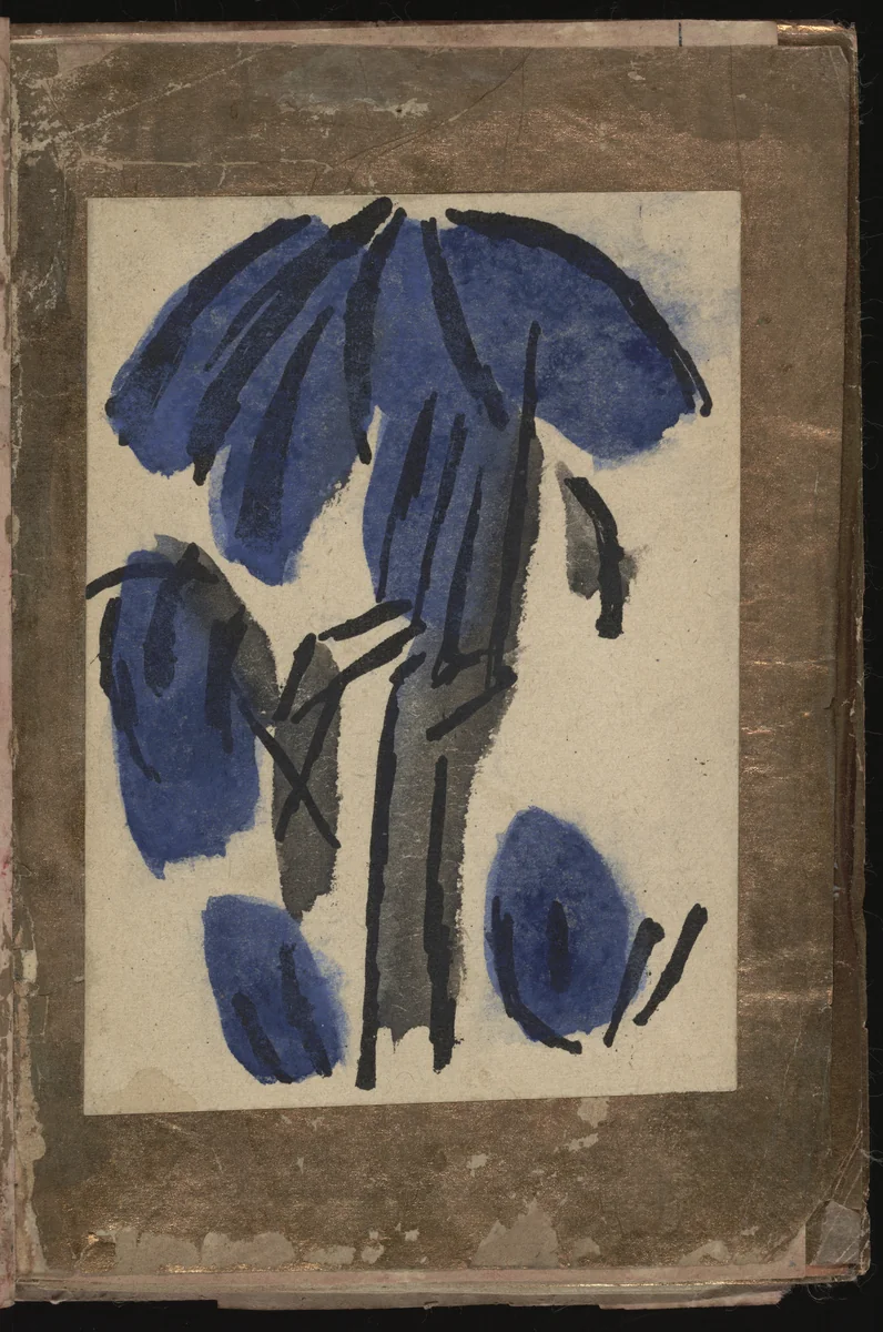 Pomada (Pomade) by Mikhail Larionov, illustrated book, 1913