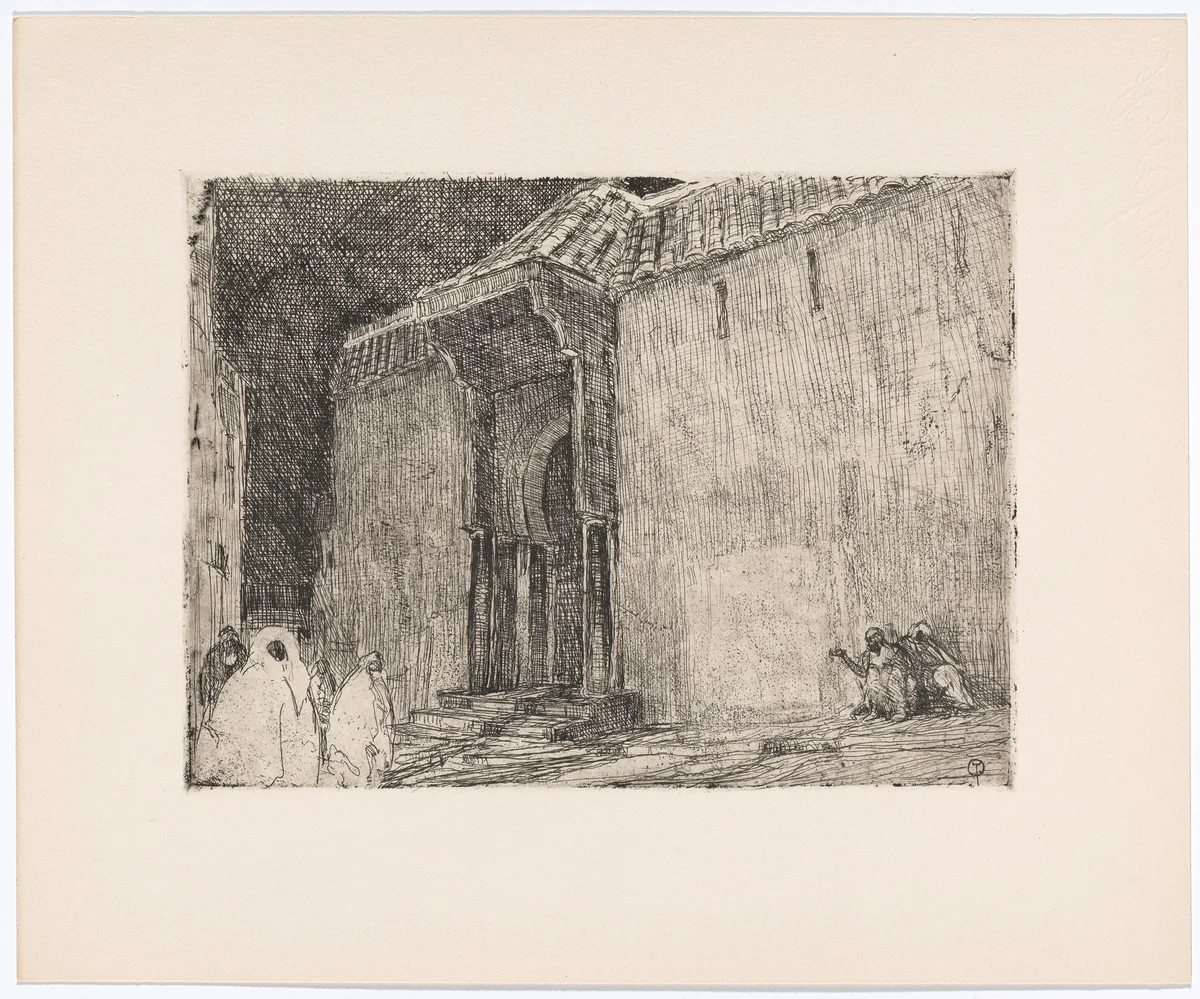 Mosque, Tangier by Henry Ossawa Tanner, print, 1912