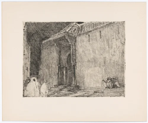 Mosque, Tangier by Henry Ossawa Tanner, print, 1912