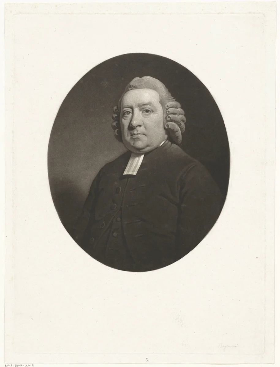 Portret van de predikant Christoph Georg Siegmund Begemann by Charles Howard Hodges, print, 1804