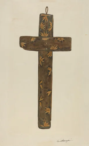 Cross by Carl O'Bergh, index of american design, 1939