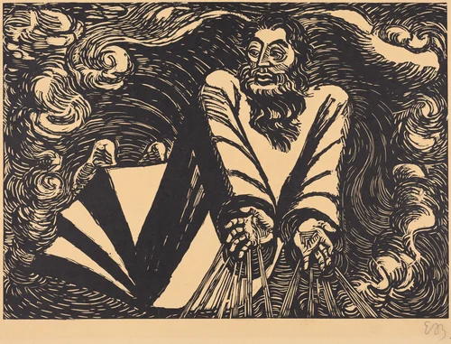 The First Day by Ernst Barlach, portfolio, 1920