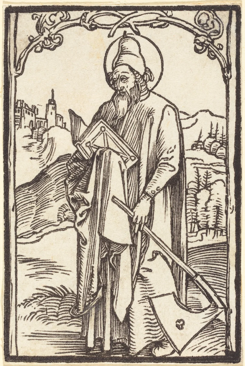Saint Matthias by Albrecht Dürer, print, 1500