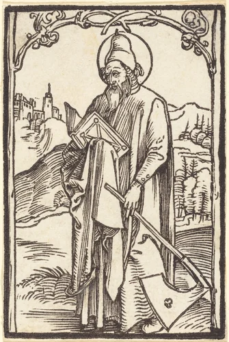 Saint Matthias by Albrecht Dürer, print, 1500