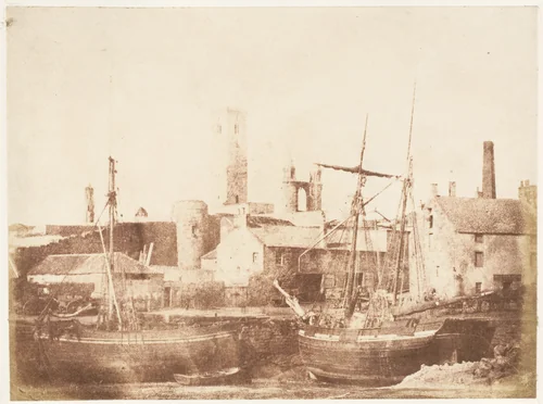 St. Andrews. The Harbor by Hill and Adamson, photograph, 1843-1847