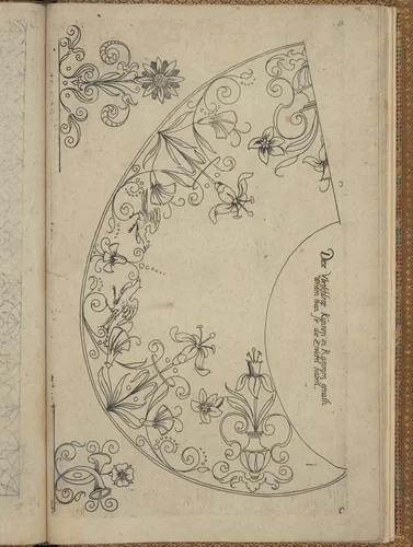 New Modelbüch (Page 38v) by Andreas Bretschneider, book, 1615