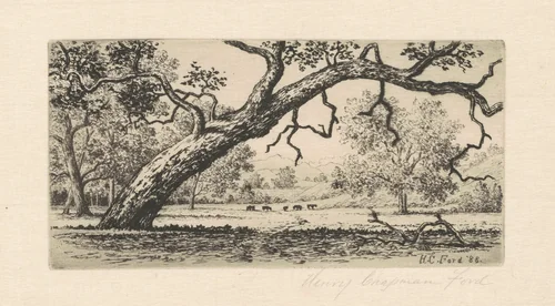 California Landscape by Henry Chapman Ford, print, 1888