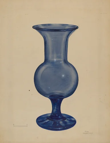 Vase by John Tarantino, index of american design, 1936