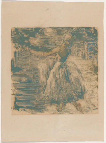 Ballerina by Henri Eugéne Le Sidaner, print, 1885-1905