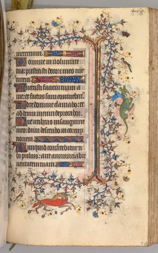 Hours of Charles the Noble, King of Navarre (1361-1425): fol. 229r, Text by Master of the Brussels Initials and Associates, book, 1400-1410