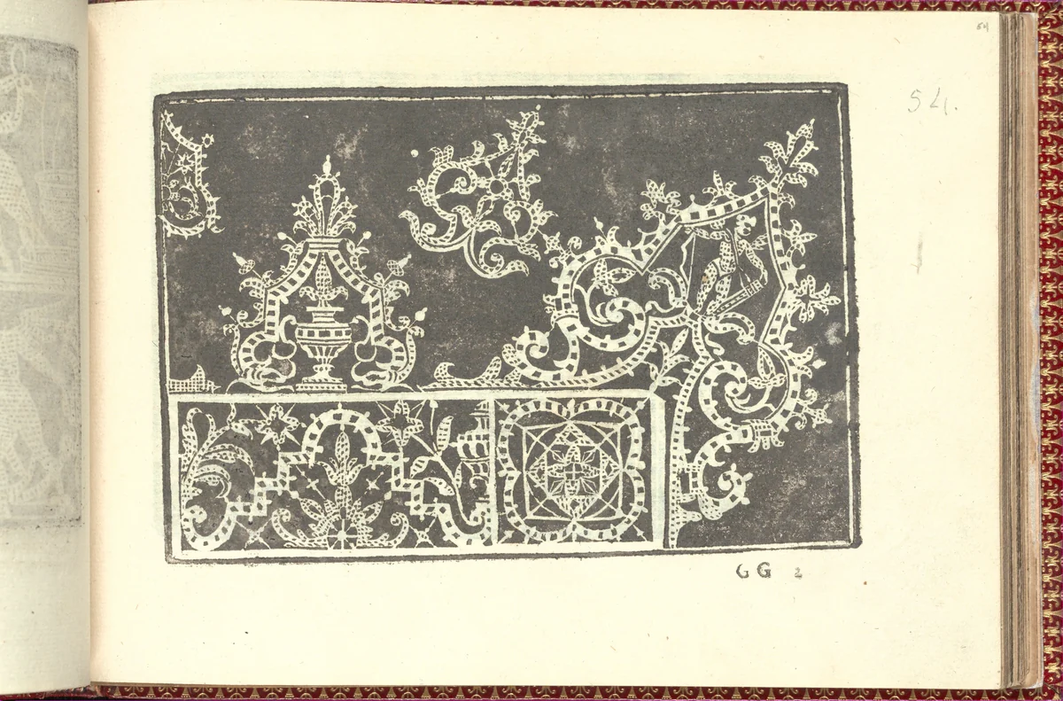 Corona delle Nobili et Virtuose Donne: Libro I-IV, page 54 (recto) by Cesare Vecellio, book, 1601