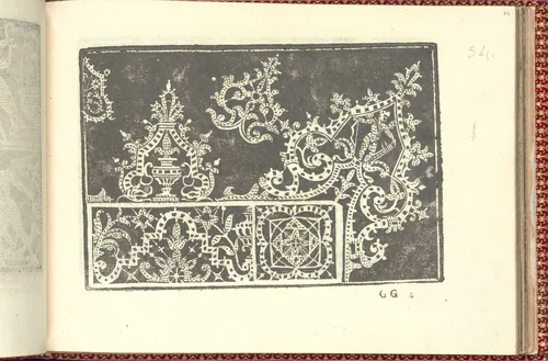 Corona delle Nobili et Virtuose Donne: Libro I-IV, page 54 (recto) by Cesare Vecellio, book, 1601