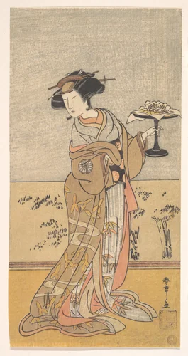 Kabuki Actor Nakamura Tomijūrō by Katsukawa Shunshô (勝川春章), print, 1777