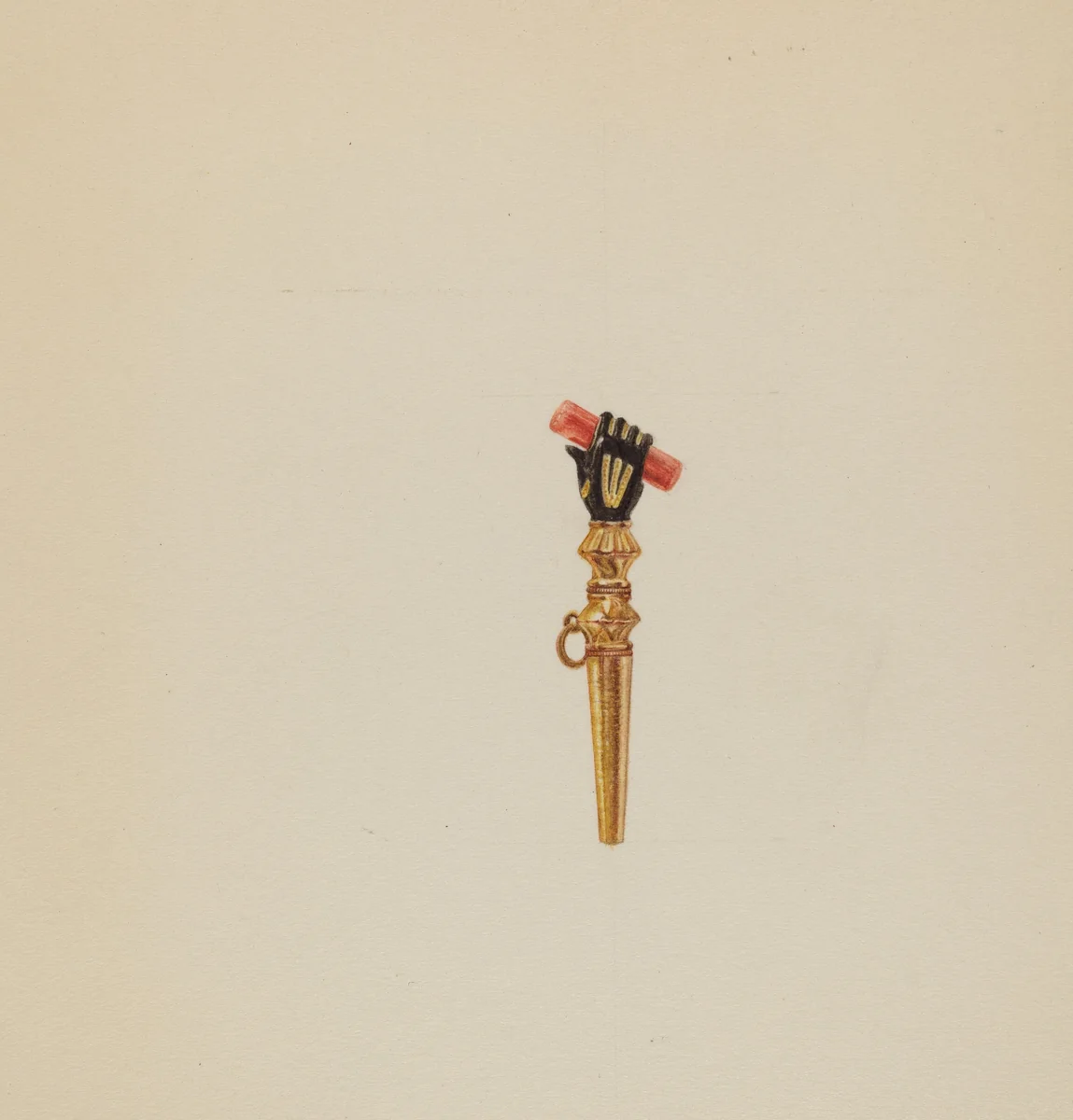 Watch Key by Robert Clark, index of american design, 1938