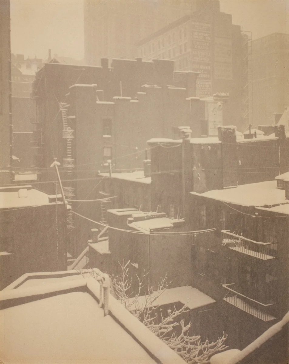 From the Back-Window "291" by Alfred Stieglitz, photograph, 1915