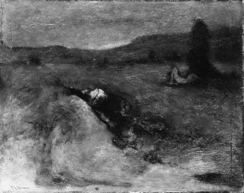 Hagar and Ishmael by Robert Loftin Newman, artwork, 1893-1894