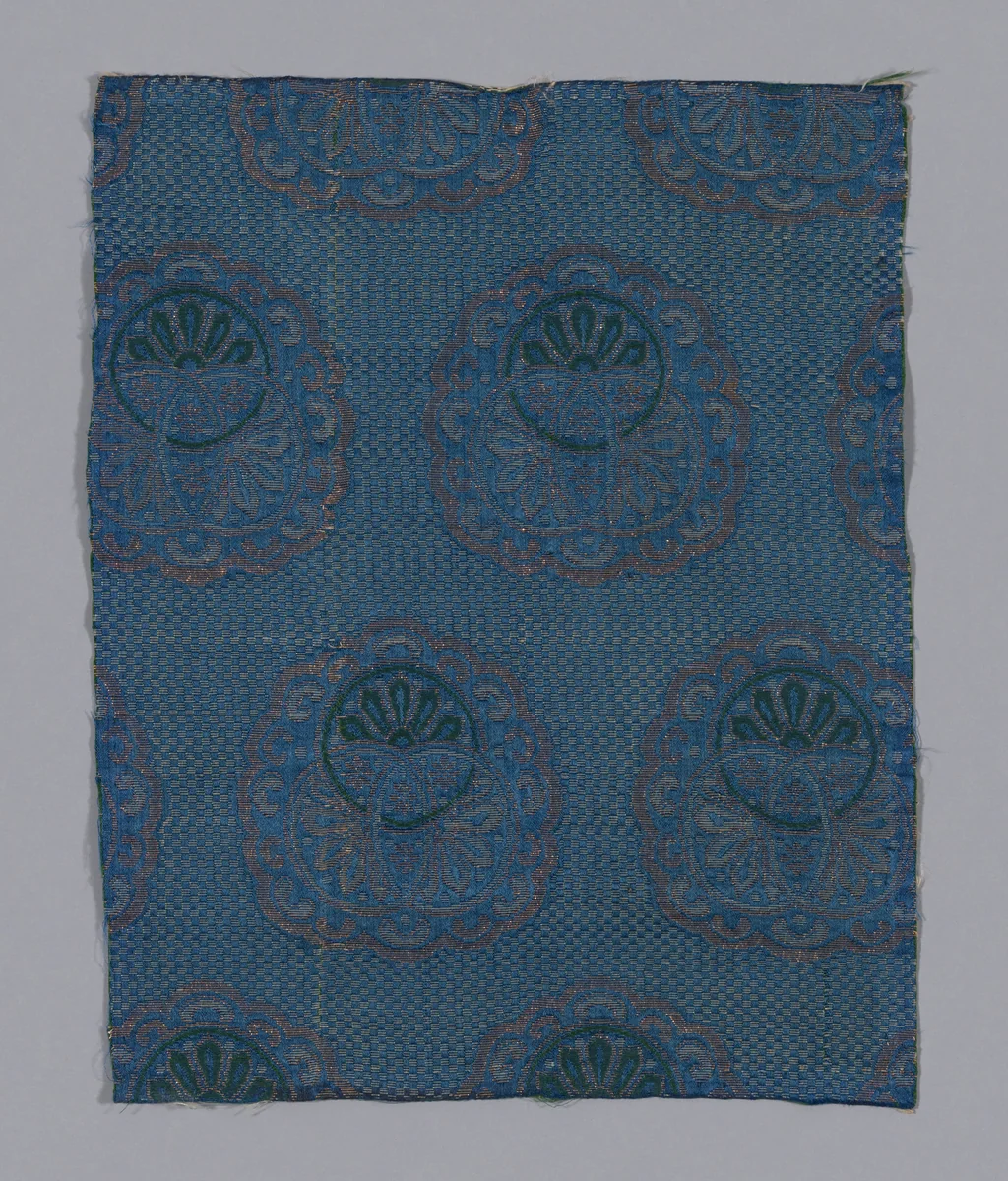 Fragment by Japan, textile, 1775-1800