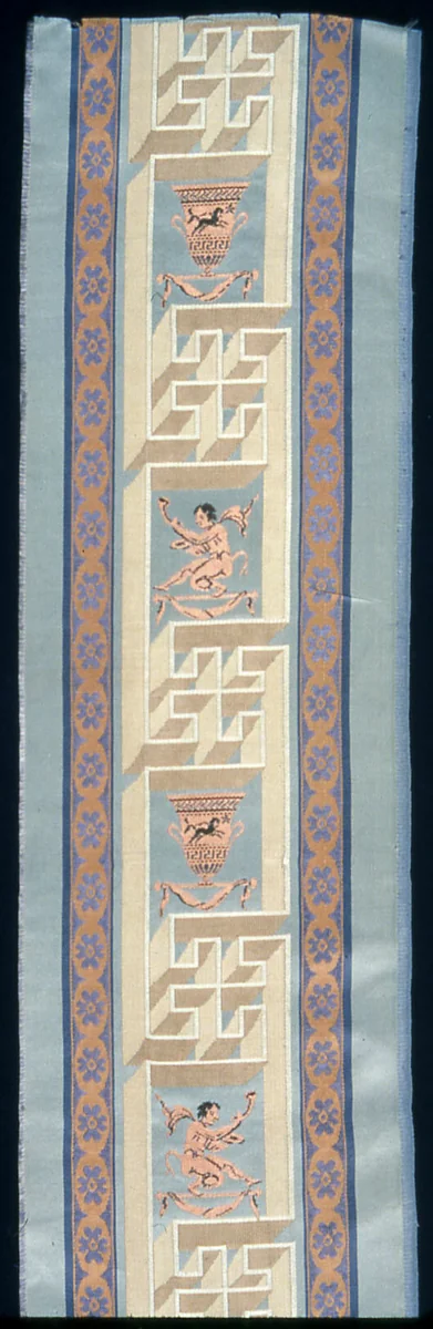 Border by France, textile, 1790-1799