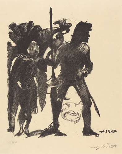 Götz von Berlichingen by Lovis Corinth, print, 1920