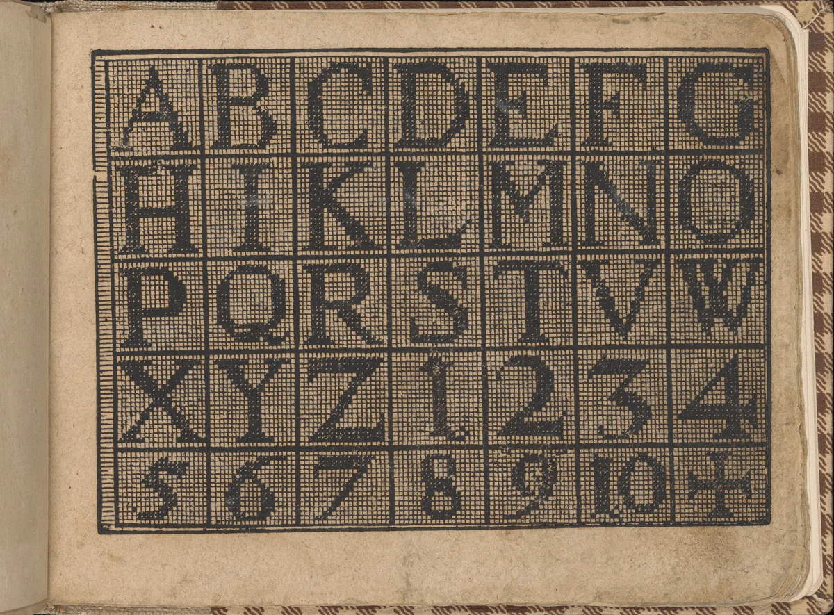 New Künstlichs Modelbuch (Page 36 recto) by Bernhard Jobin, book, 1600