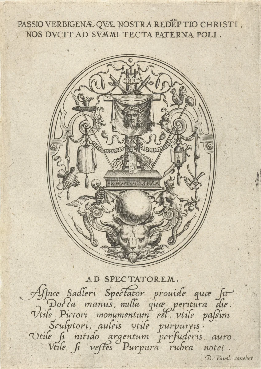 Passiewerktuigen by Unknown, print, 1560-1600