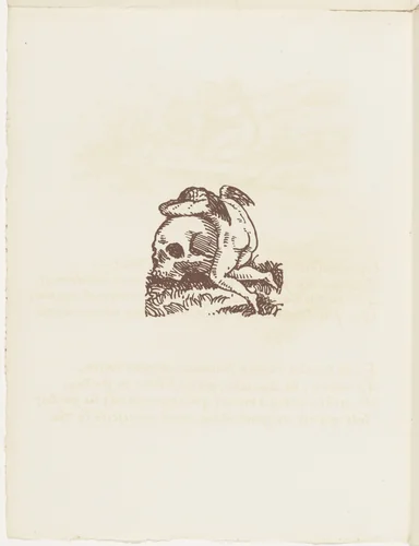 Vignette (folio 99 verso) from Les Amours (The Loves) by Émile Bernard, illustrated book, 1915