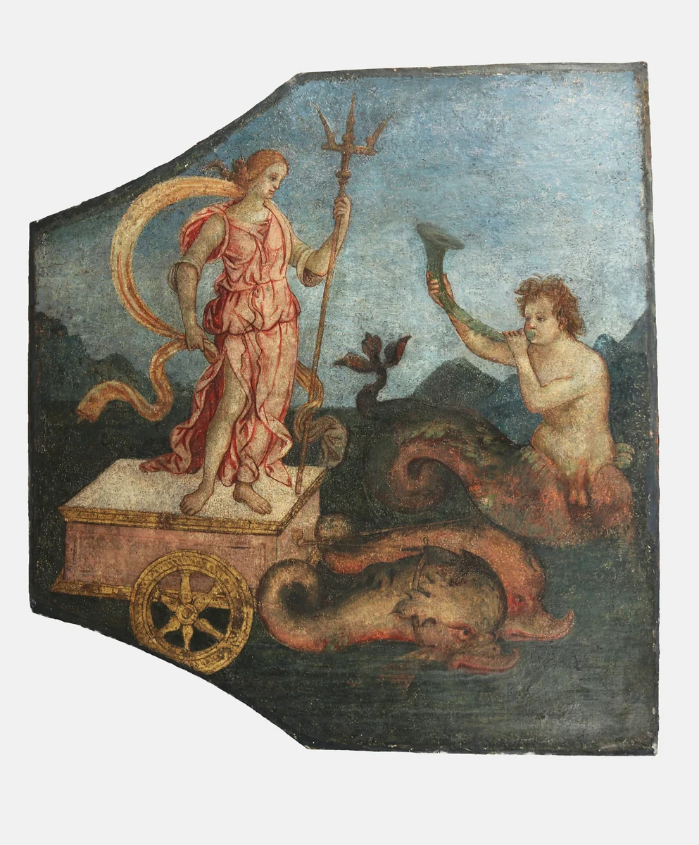 Triumph of Amphitrite by Pinturicchio, painting, 1504-1514