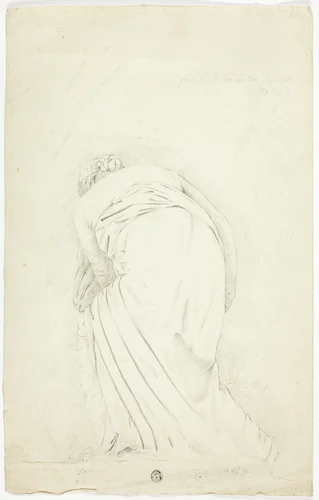 From a Statue in the Capitol by John Downman, drawing, 1774
