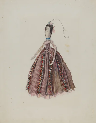 Rag Doll Bodice by Cecily Edwards, index of american design, 1936