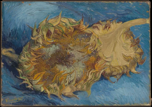 Sunflowers by Vincent van Gogh, painting, 1887
