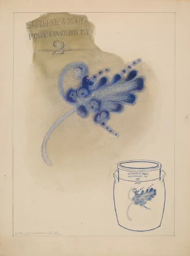 Crock by George Loughridge, index of american design, 1938