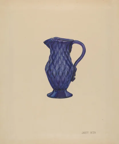 Cream Pitcher by Janet Riza, index of american design, 1936