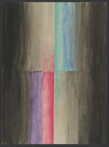 Colored Rhythm: Study for the Film by Léopold Survage, drawing, 1913