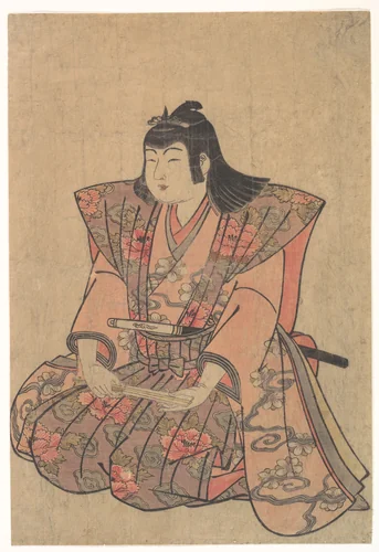 A Boy Singer by Kitao Shigemasa (北尾重政), print, 1739-1820