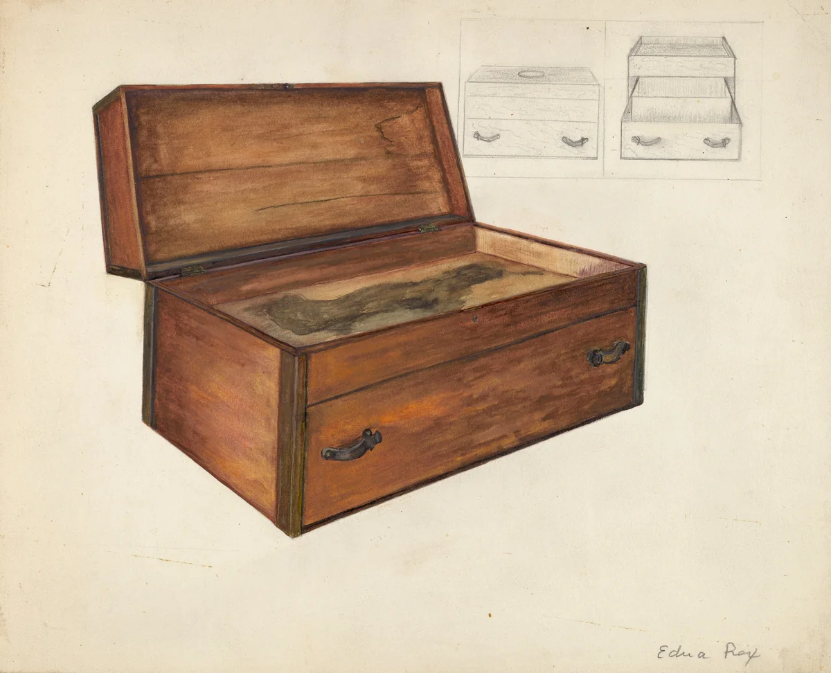 Box by Edna Crenshaw Rex, index of american design, 1935-1942