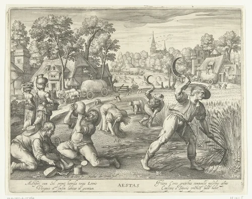 Zomer by Unknown, print, 1581-1656