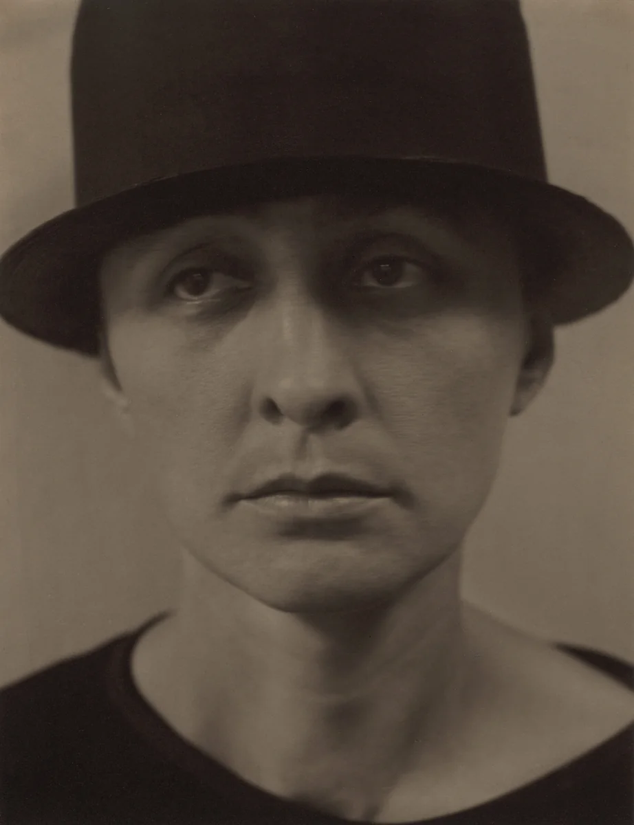 Georgia O'Keeffe by Alfred Stieglitz, photograph, 1919-1921
