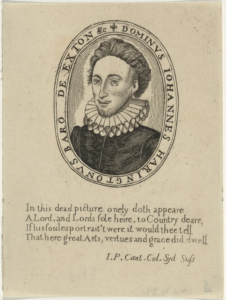 John, Lord Harrington of Exton by Unknown 19th Century, print, 1800-1899