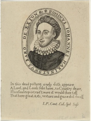 John, Lord Harrington of Exton by Unknown 19th Century, print, 1800-1899