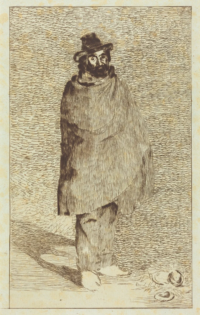 The Philosopher (Le philosophe) by Edouard Manet, print, 1866