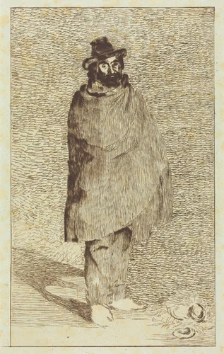 The Philosopher (Le philosophe) by Edouard Manet, print, 1866