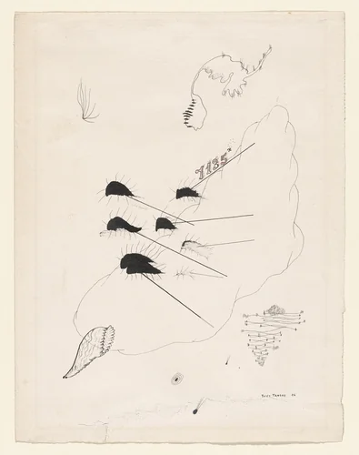 Untitled by Yves Tanguy, drawing, 1926