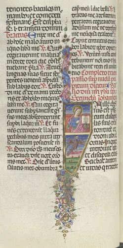 Missale: Fol. 141v: Saint John with Eagle by Bartolommeo Caporali, book, 1469