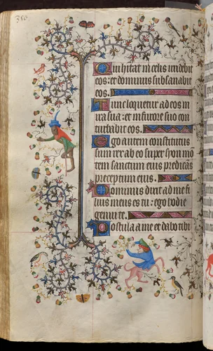 Hours of Charles the Noble, King of Navarre (1361-1425): fol. 170v, Text by Master of the Brussels Initials and Associates, book, 1400-1410