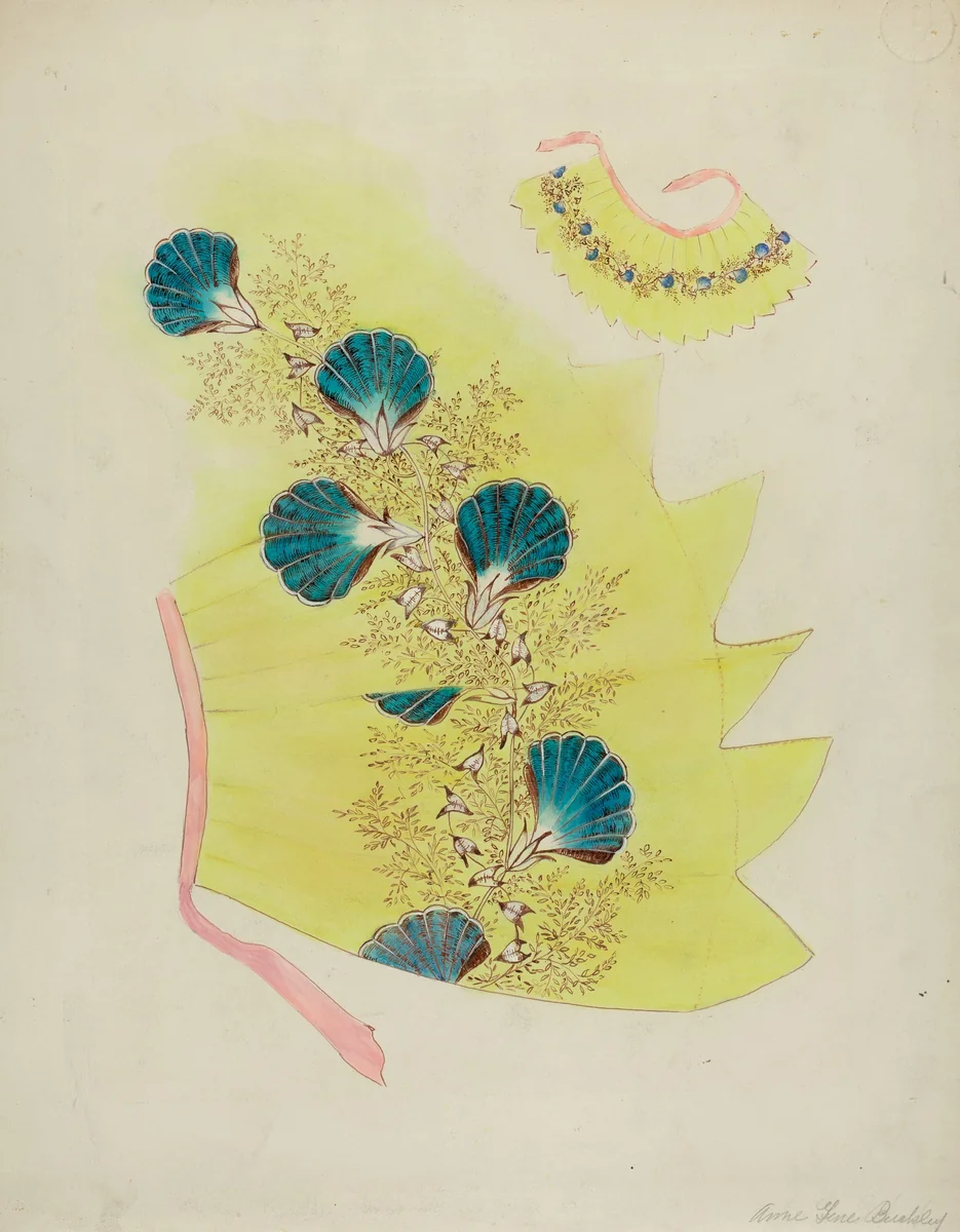 Collar (For Child) by Ann Gene Buckley, index of american design, 1939